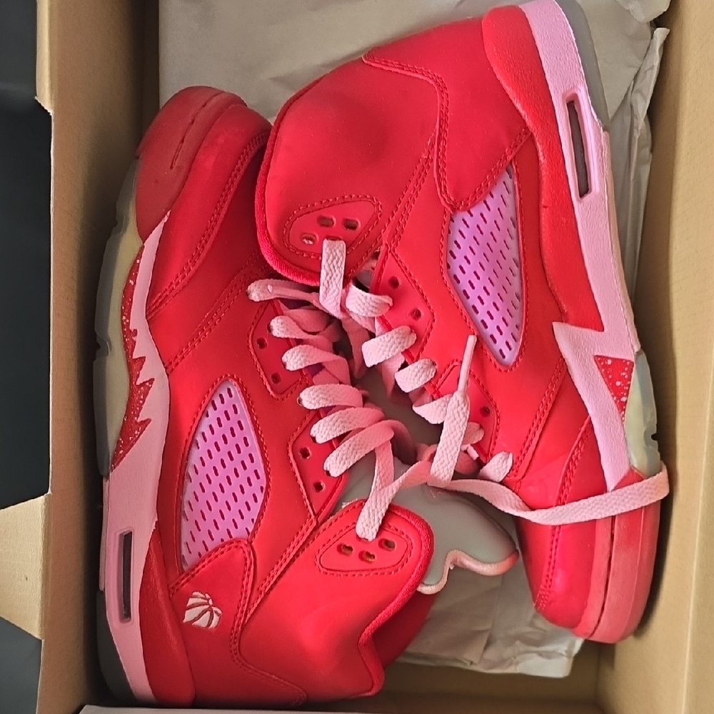 Jordan Kids Sneakers - Red and Pink